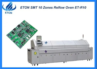 SMT Line Solution 10 vyöhykettä piirilevyjen juottamiseen